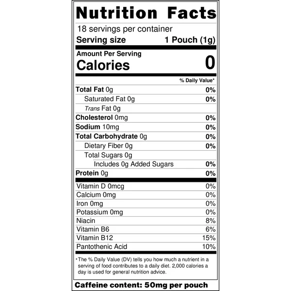 Double Mocha Coffee Pouches